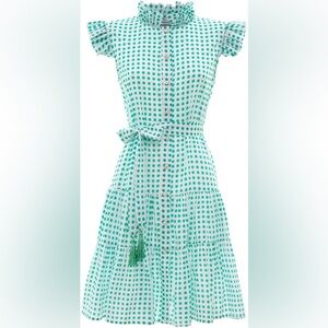 Paolita Alexandria Short Ruffle Dress NWOT Size M